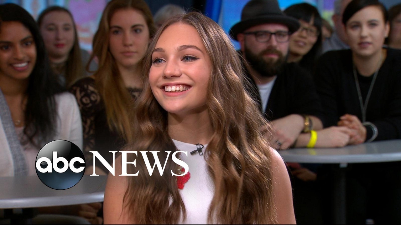 Teen dance prodigy Maddie Ziegler discusses her memoir live on 'GMA