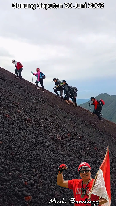 PENDAKIAN GUNUNG SOPUTAN#pendakigunung#shortvidio