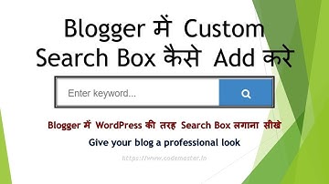 How To Add Custom Ad Search Google To Blogger & Wordpress