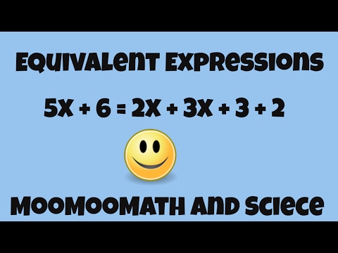 Equivalent Expressions  Math