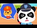 Baby Panda's Brave Jobs - Kid Learn About Policeman, Fireman, Astronaut Job - Babybus Games For Kids