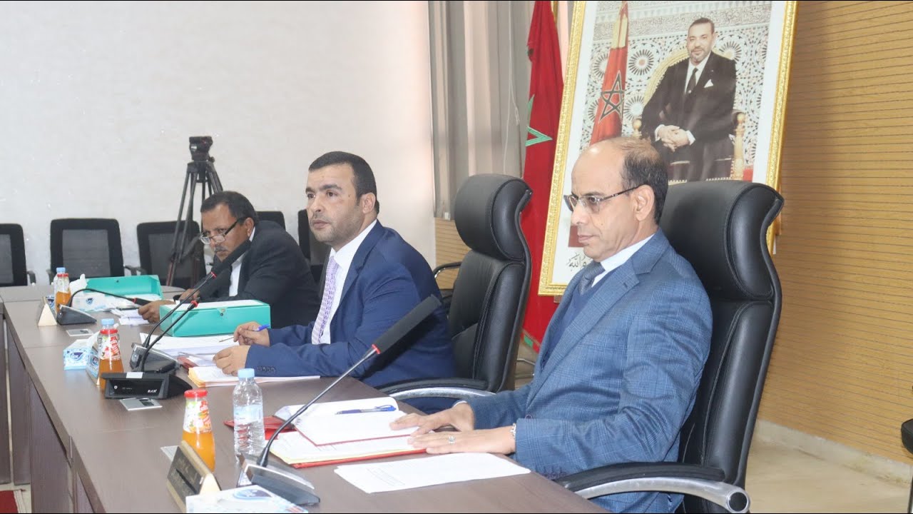 الدورة العادية الأولى للمجلس الإقليمي طانطان لشهر يناير 2025