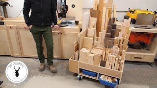 Build a Compact Lumber Storage Cart from a Single Sheet of Plywood by DIY Montreal 91,403 views 2 years ago 9 minutes, 59 seconds