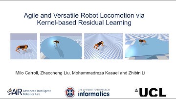 Agile and Versatile Robot Locomotion via Kernel-based Residual Learning