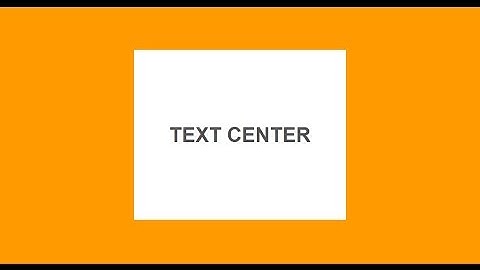 Text Center Inside a Div Block