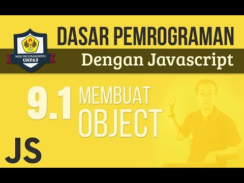 OBJECT pada JAVASCRIPT : Membuat Object