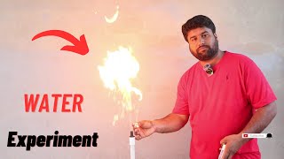 Experiment Water Is Burning 100% Real Water Is Burning Video