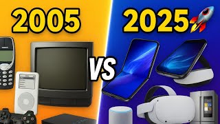 Tech Then vs Now: Gadgets 2005 vs 2025 🔥 Evolution of Phones, PCs, Gaming & AI Profile