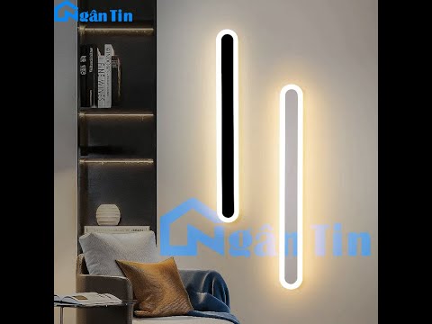 Video Đèn Led treo tường ốp tường trang trí trong nhà cầu... - youtube