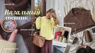 картинка: Связала косичковый джемпер, поло спицами и много покупок | Вязальный дневник 06
