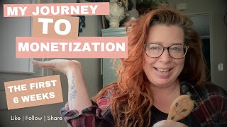 First Six Weeks of My Small Youtube Journey to Monetization