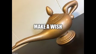 Disney Store Aladdin Genie Lamp Replica