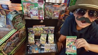 MOST SECRET RARE CARD EVER! Catching Your Favorite Pokemon At Carls Collectibles #8! RAYQUAZA STUFF!