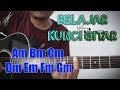 Belajar kunci gitar minor yang wajib di ketahui pemula chord am bm cm dm em fm gm