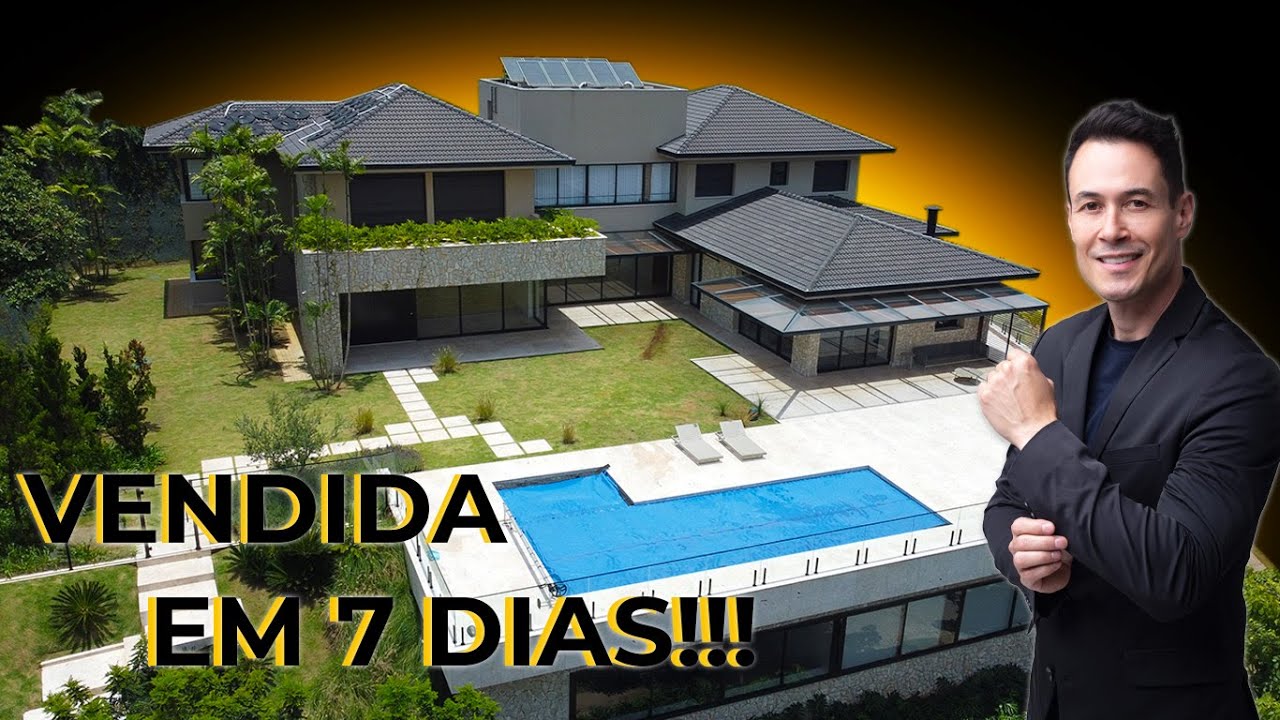 MANSÃO EXCLUSIVA A VENDA!!! No Vale dos Cristais por R$21.900.000