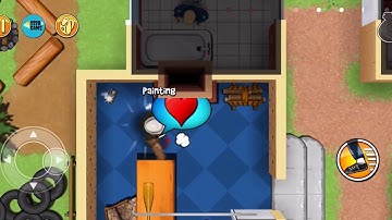 Robbery Bob: CHAPTER 7 - SUMMER CAMP Level 12 , 100% iOS/Android Walkthrough