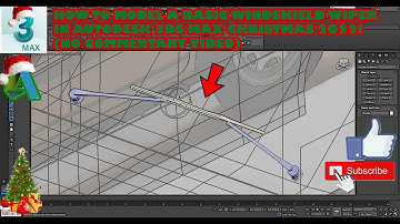 HOW TO MODEL A BASIC WINDSHIELD WIPER IN 3DS MAX CHRISTMAS 2022 (NO COMMENTARY VIDEO!)