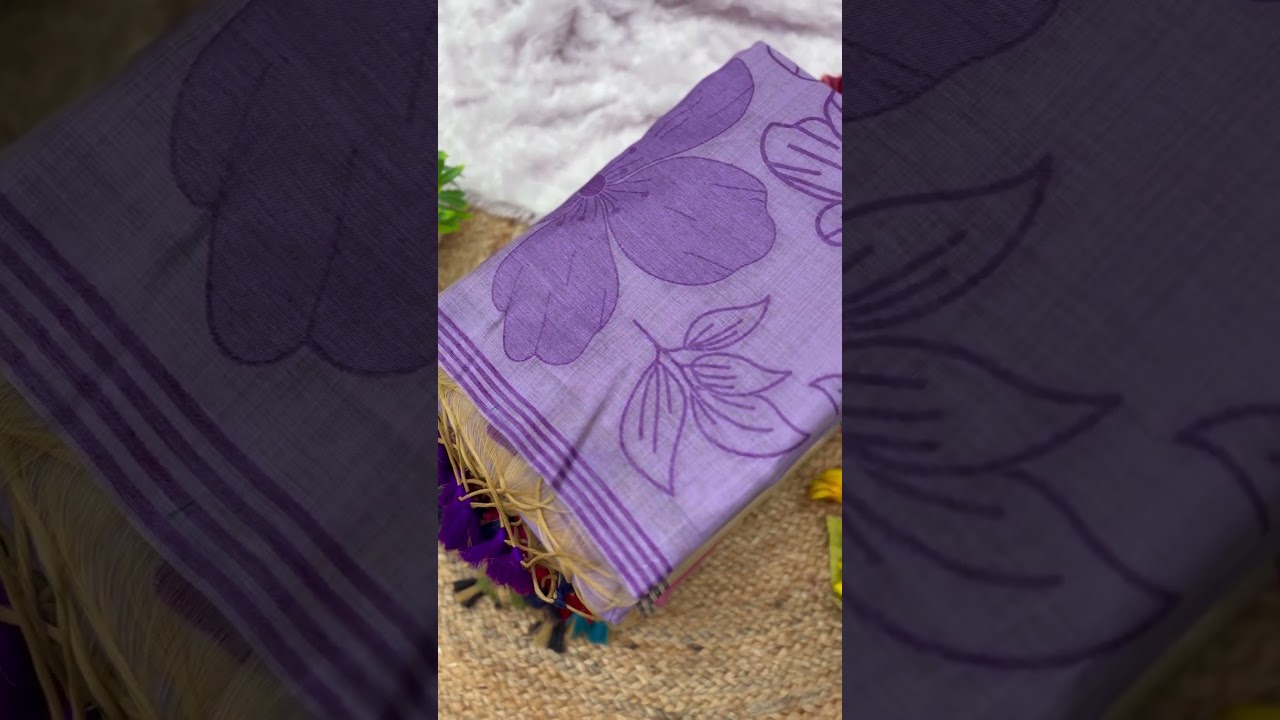 Latest Summer Special Muga Cotton Saree