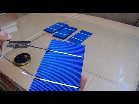 Vídeo: Painel solar DIY, sua fabricação e montagem