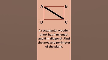 area and perimeter of rectangle |Pythagoras theorem |side of triangle #shorts #shortsfeed #class10