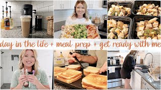 DAY IN THE LIFE VLOG | MEAL PREP WITH ME | GET IT ALL DONE | MOM OF 4
