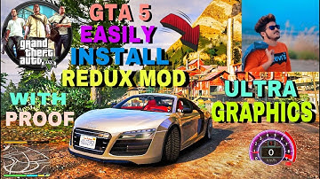 GTA 5 : REDUX MODE RASHED STUCK ON STORY MODE, REDUX LOADING FIX, EASSY METHOD TO INSTALL REDUX MOD