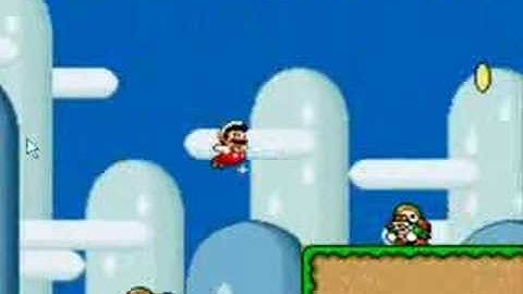 Super Mario World Custom Level: Big Ravines