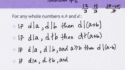 4.1 Divisibility (part 1)