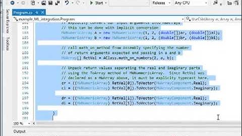 Integrating Matlab with C# or even Visual C++ Managed versus unmanaged DLL code.mp4