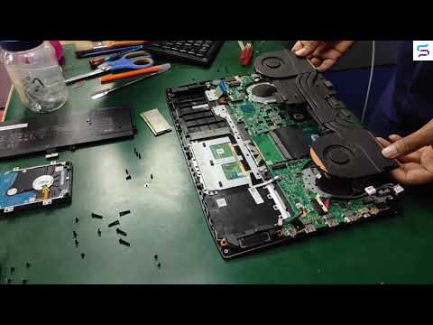 How to Repair Laptop Keyboard LCD - ASUS ROG GL503GE
