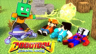 BOBOIBOY GALAXY! BOBOBOY AND SPIDERMAN'S KITES ARE STOLEN BY THE NAUGHTY ROBOTS ADUDU AND PROBE! screenshot 5