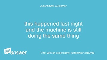 My maytag front load washer has a blinking door locked and