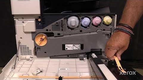 Xerox® AltaLink® C8100 Series Color Multifunction Printers Replacing the Waste Cartridge