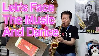 ※楽譜販売中【Let's Face The Music And Dance】♯156 大好きなダイアナクラールさんのボサノババージョンです(^_^)近藤淳