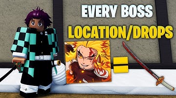 Every Boss Location For 2x Drop Rates In The 2nd Map!! | Project Slayers