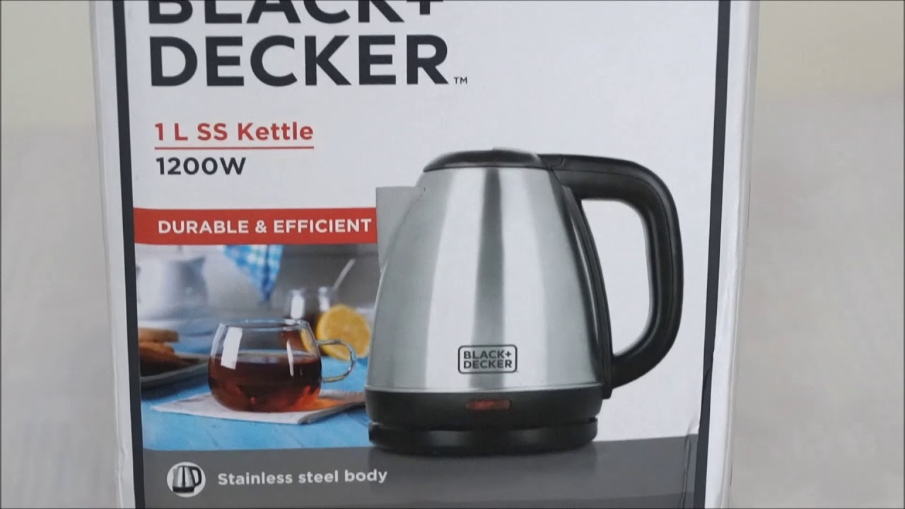 Black+decker KE1700SD Stainless Steel Electric Cordless Kettle - 1.7 L