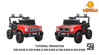 KIDDIGO PERAKITAN KM-6128 & KM-6166 & KM-6168 & KM-6188 & KM-6198