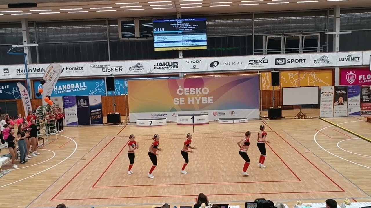 Aerobic Centrum Kyjov - finále ČMP Louny 1.11.2025 - Rugby 3.místo 🏆🥉🏈
