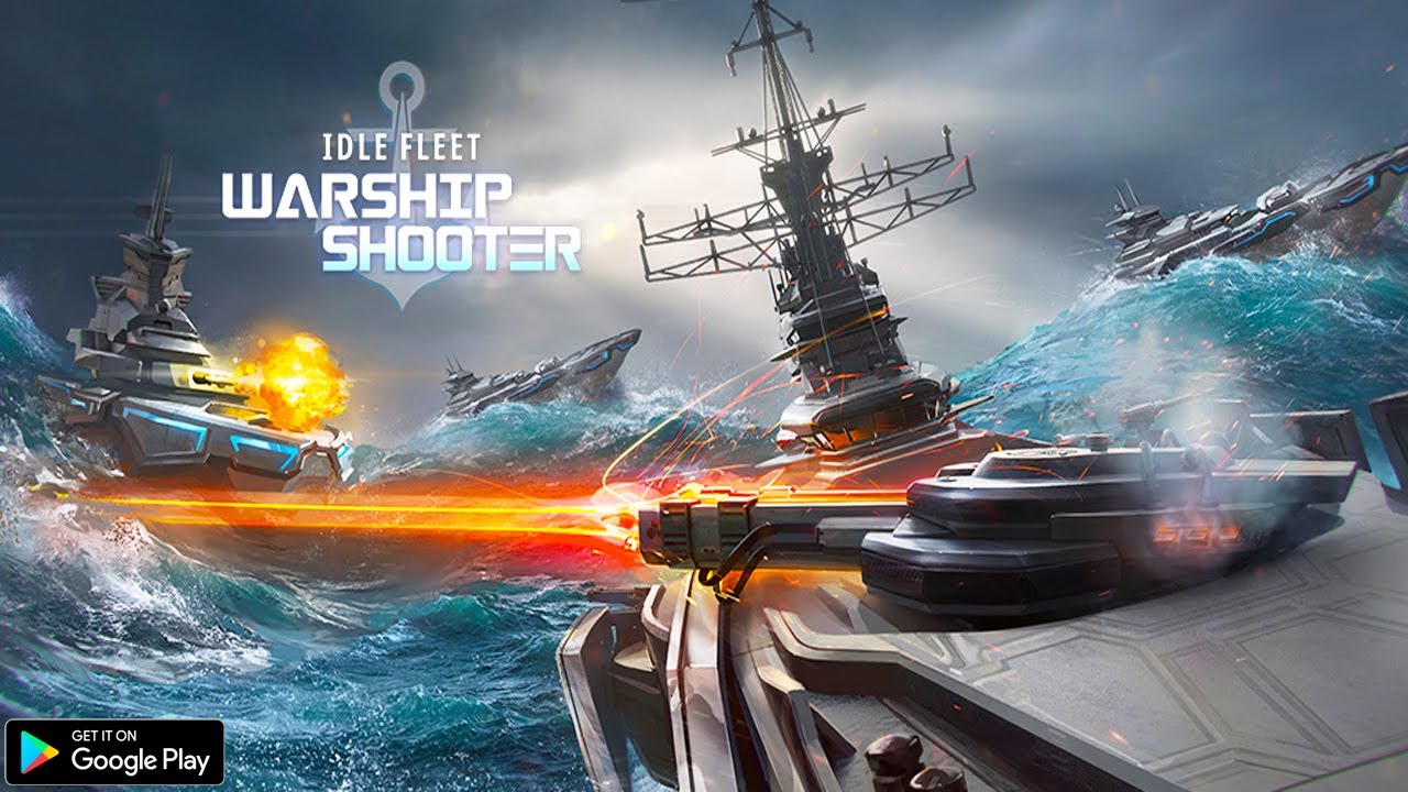 Idle Fleet Warship Shooter - Android Gameplay