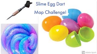 SLIME EGG DART MAP CHALLENGE!!