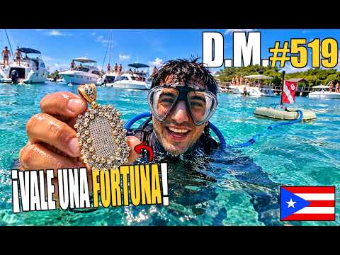 I dove UNDER THE YACHTS looking for treasure and found… - Metal Detecting 519