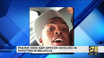 Prairie View A&M officer involved in shooting in Bellville