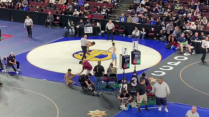 CIF State FEB 2022- 134 lbs- Conso Semifinals- Dam...