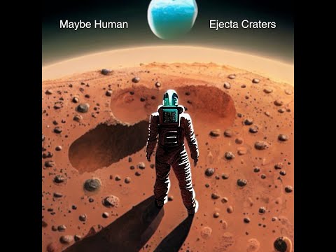 Maybe Human - Ejecta Craters (Official Visualizer) || 2024
