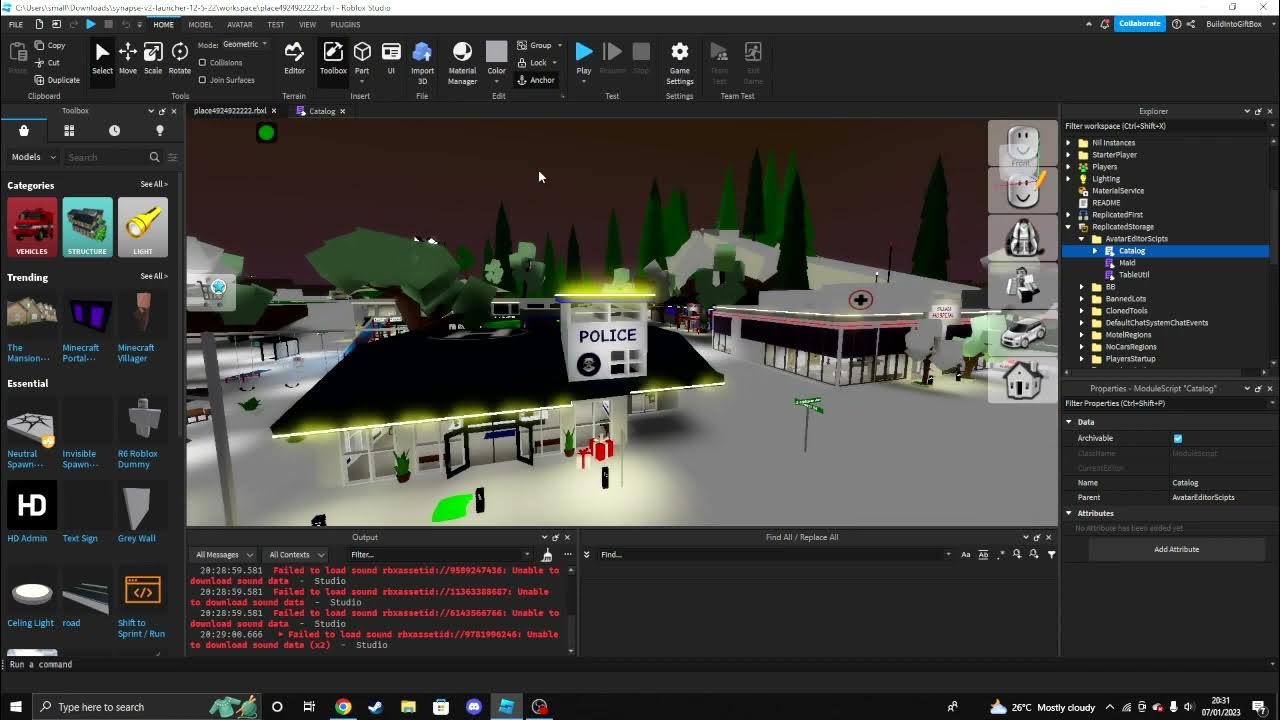 Brookhaven 🏡RP Christmas Map Uncopylocked No Script YouTube