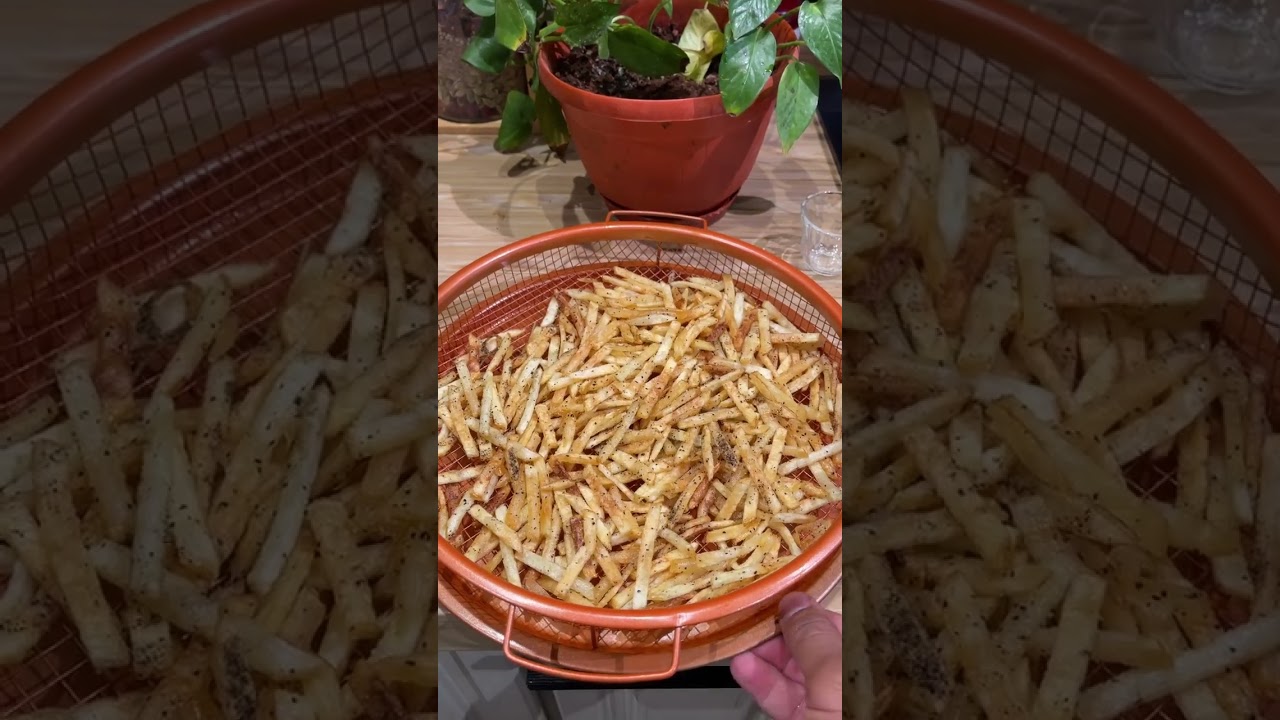 البروستد الذهبي والبطاطس المرمش ( #طريقة #جني #البطاطس