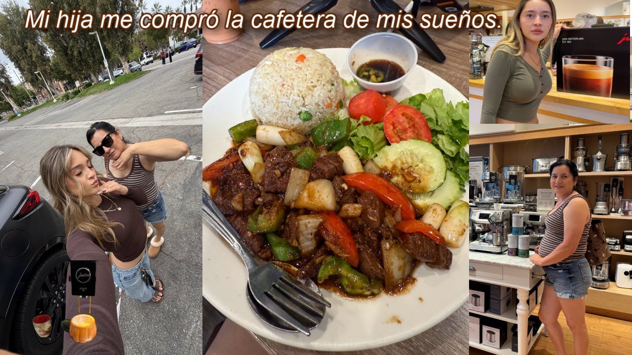 Mi hija me compró la cafetera de mis sueños.