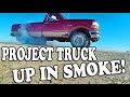 1995 FORD F150 Project TRUCK Went UP in SMOKE!  I CANT BELIEVE IT!
