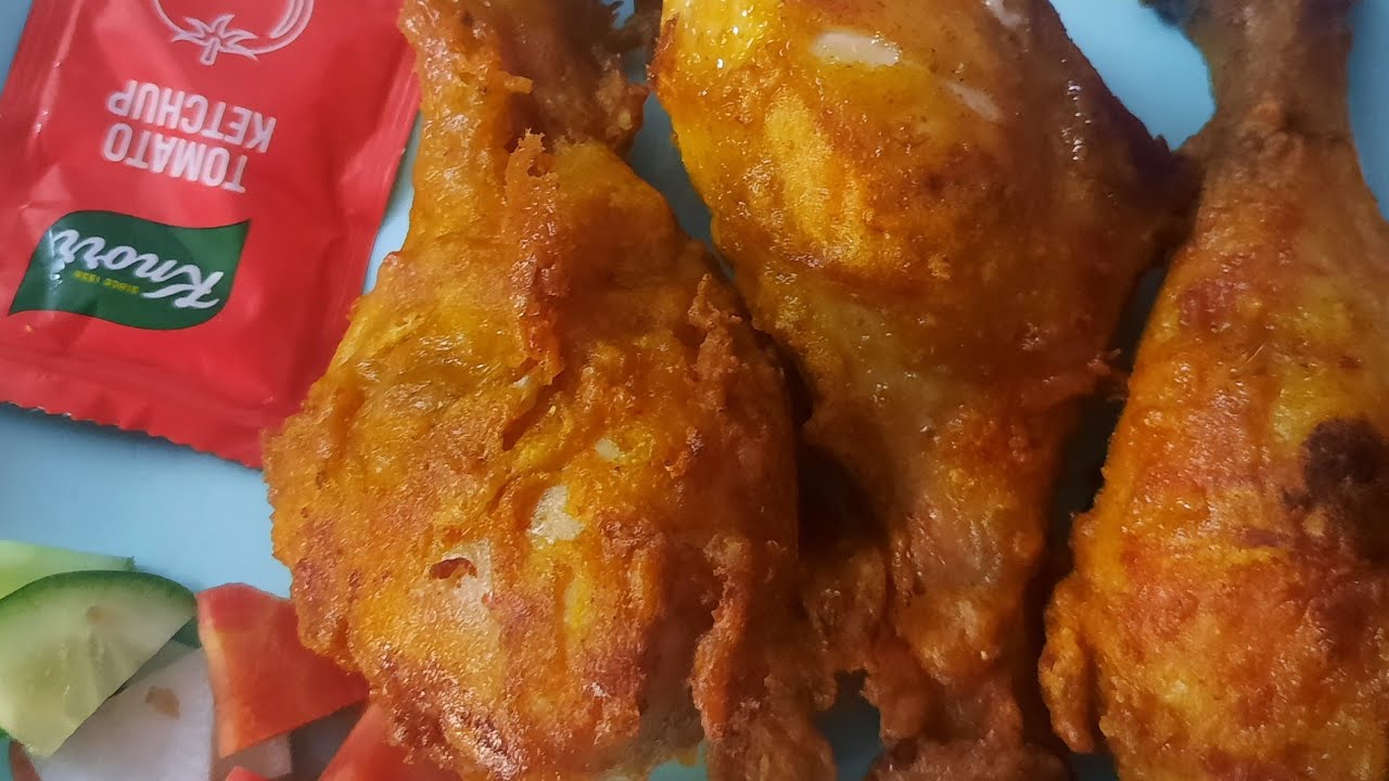 Bangali   Hotel   wali  chicken  leg   fry  ki  recipe  mery  style  se  