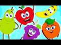 Learn Fruits with Finger Family Song for Children by HooplaKidz EP 14